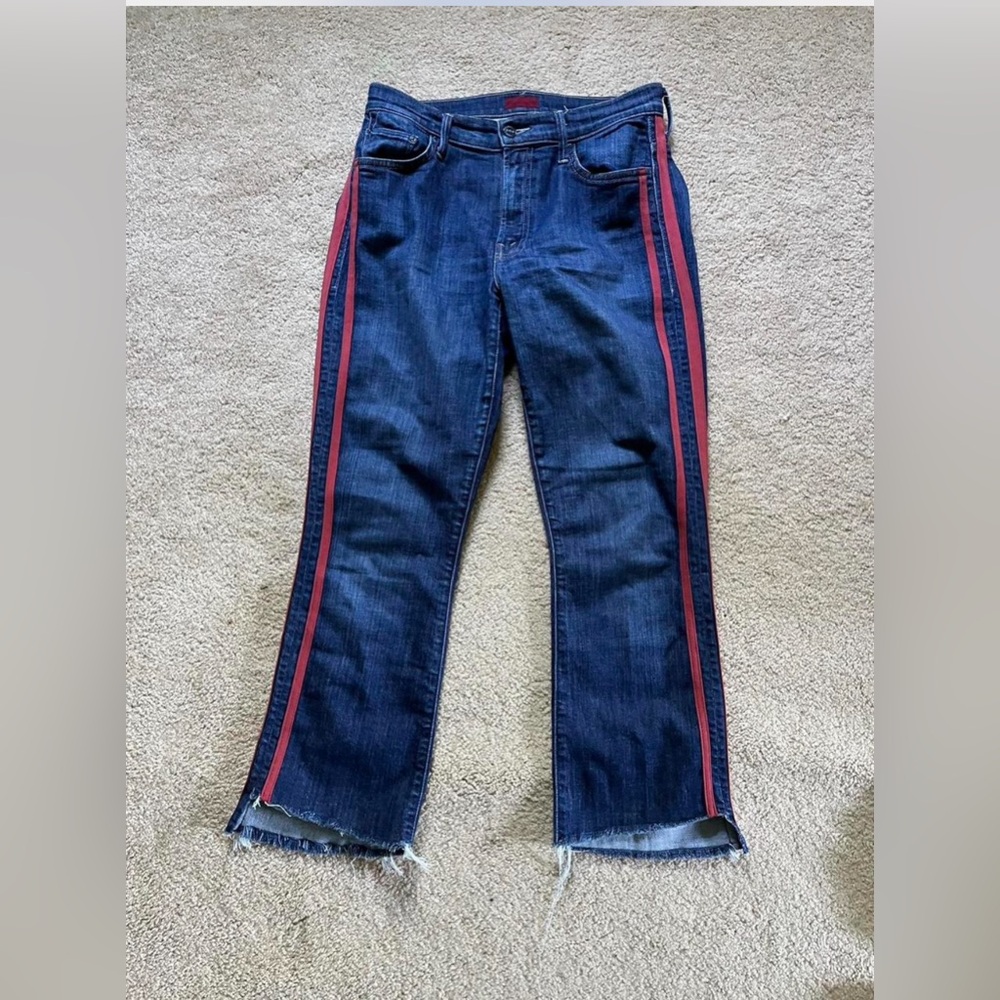 Frame Racer-stripe Jeans